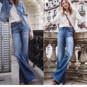 Madewell Flea Market Flare Bell Bottom Jeans 25